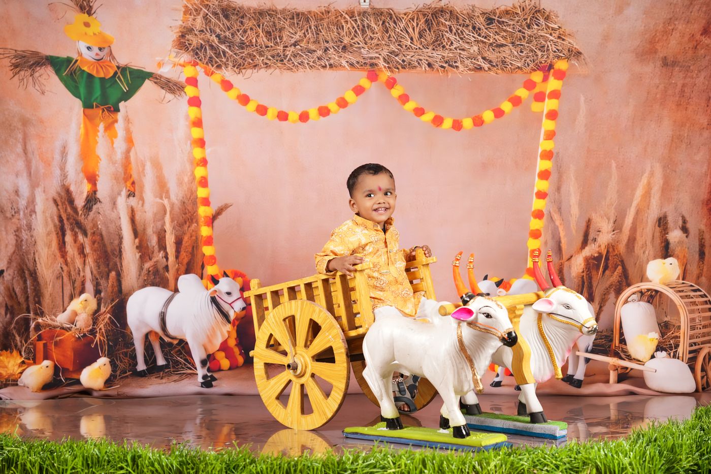 Bullock cart theme — Sourmi Studio, Pune