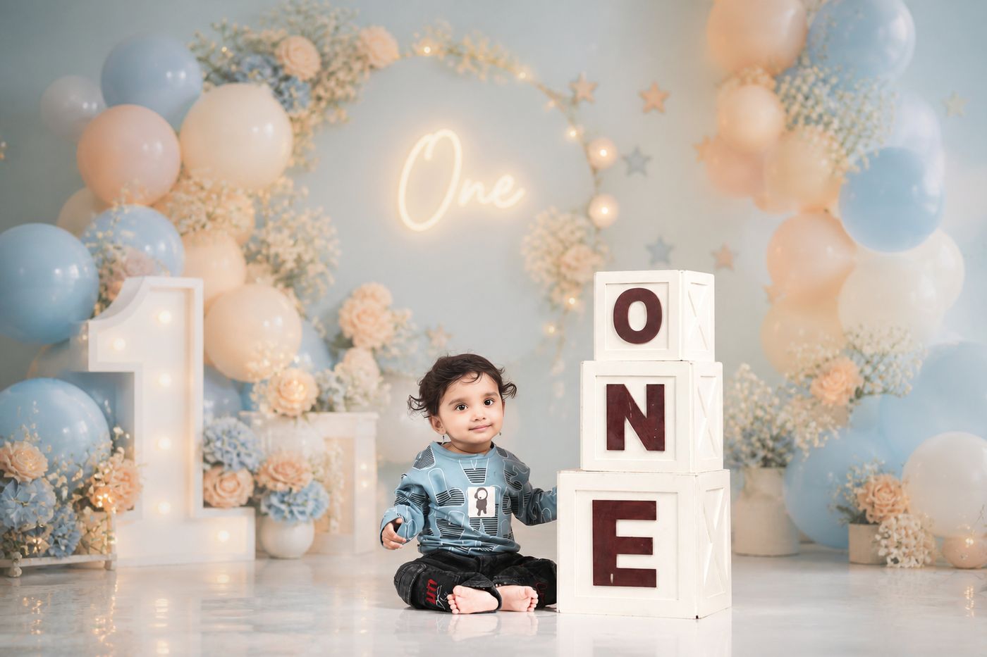 Baby shoot photoshoot by Sourmi Studio