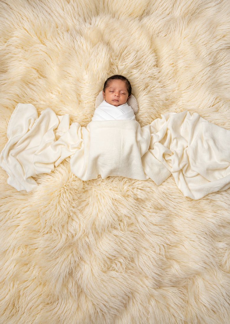 Cream fur — Sourmi Studio, Pune