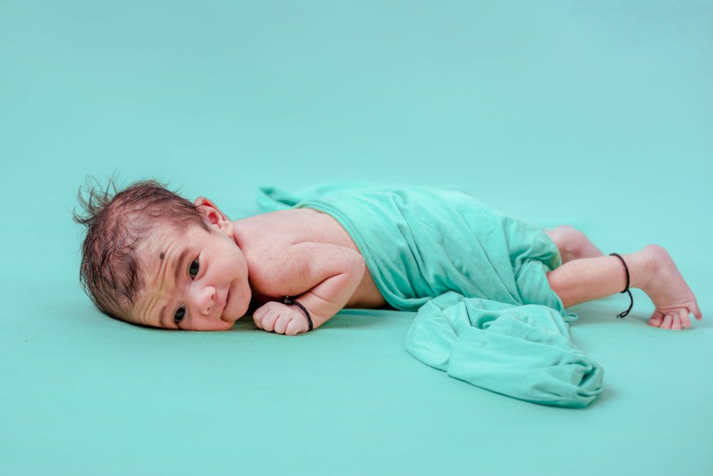 Teal wrap — Sourmi Studio, Pune